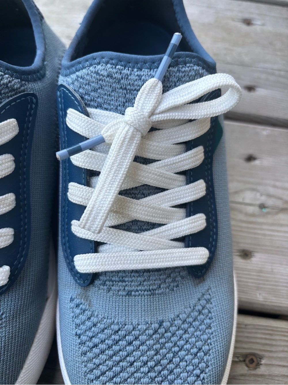 Women's 7 Vessi Vessis Weekend 1.5 Blue Waterproof Sneakers Running Shoes - Picture 6 of 13